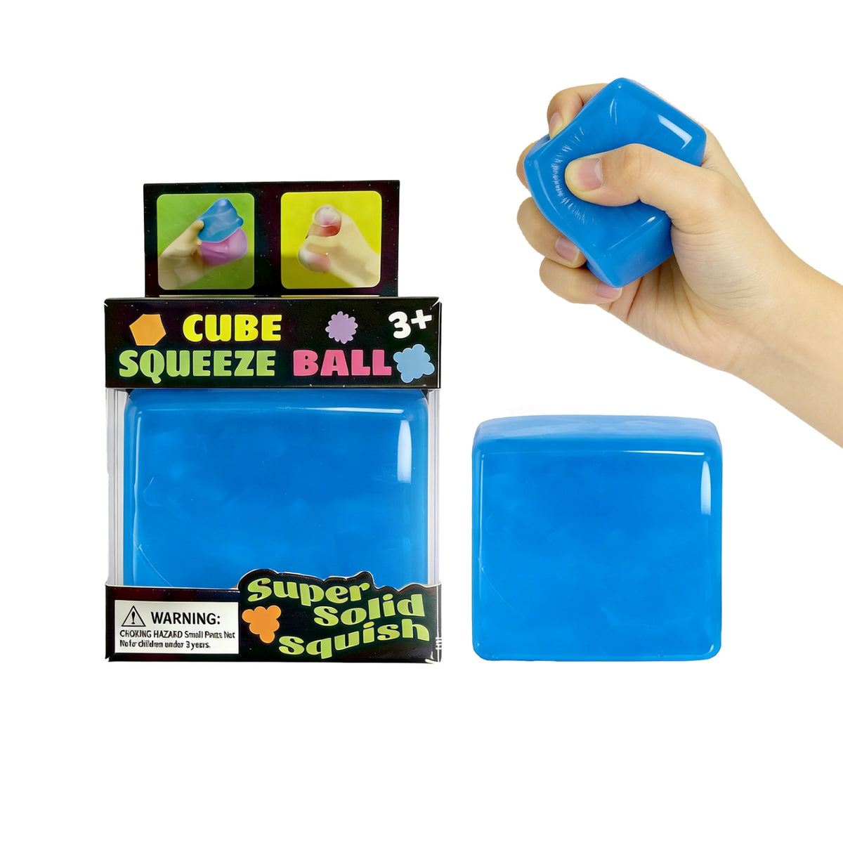 Squishy cube stress relief sensory fidget toy