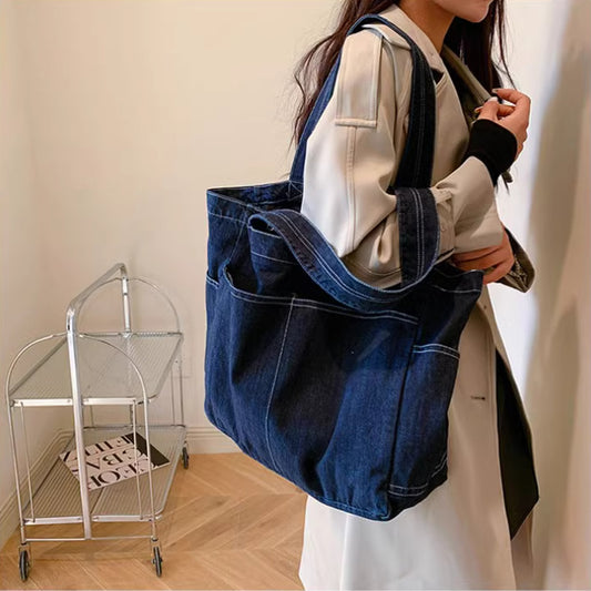 Denim Shoulder Bag