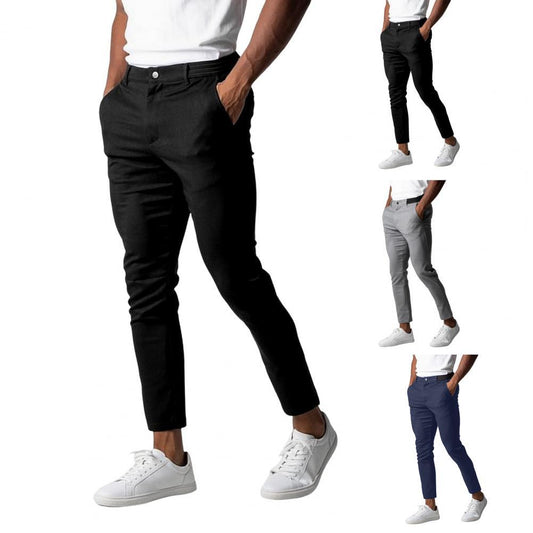 Pants - Comfortable Elegant Slim Fit Men's Pants