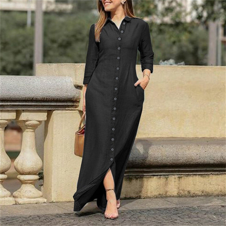 Denim Maxi Dress