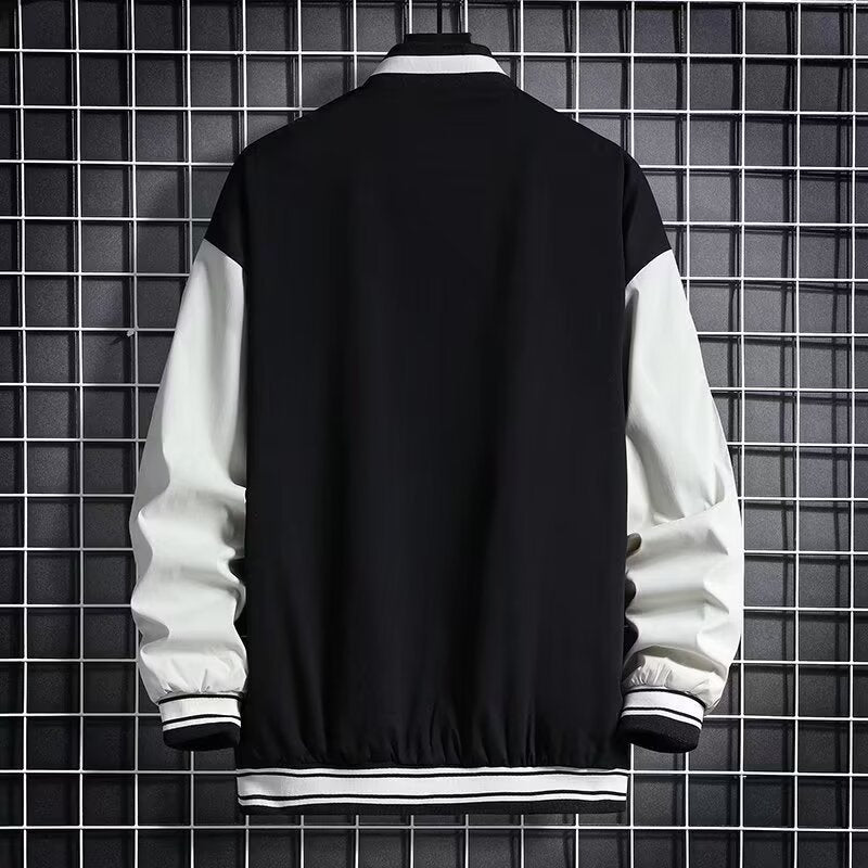 Men's Baseball Jacket with Letter Number