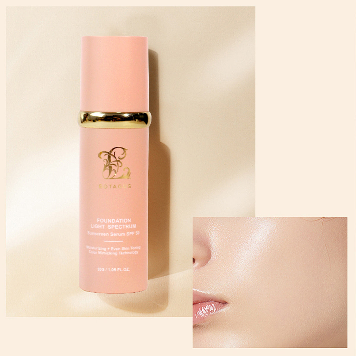 Foundations / Sunscreen UV protection With SPF 50 For Gym, Sports, Dancing Concealer Coverage Flawless