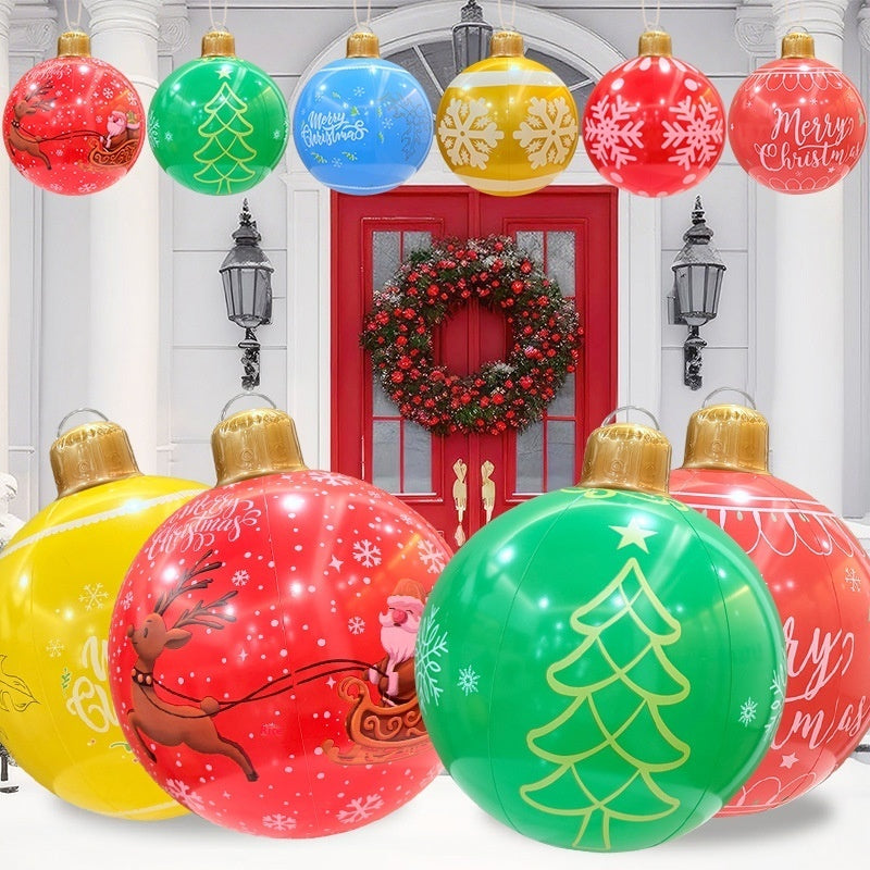 Inflatable Christmas Ball for Christmas Decorations